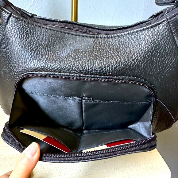 NWOT KOLTOV VEGAN LEATHER SHOULDER BAG. - Picture 8 of 10